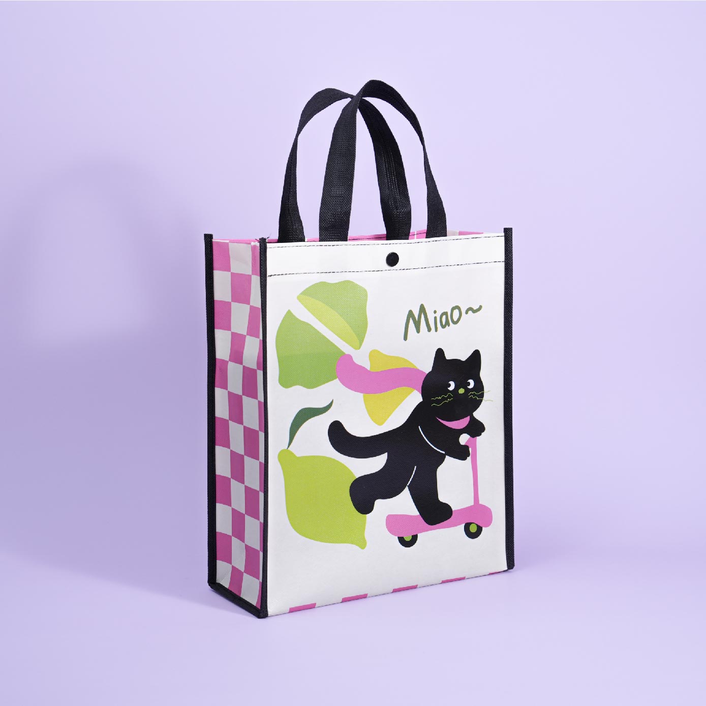 Full Coloured Sewn-Edge Tote Bag