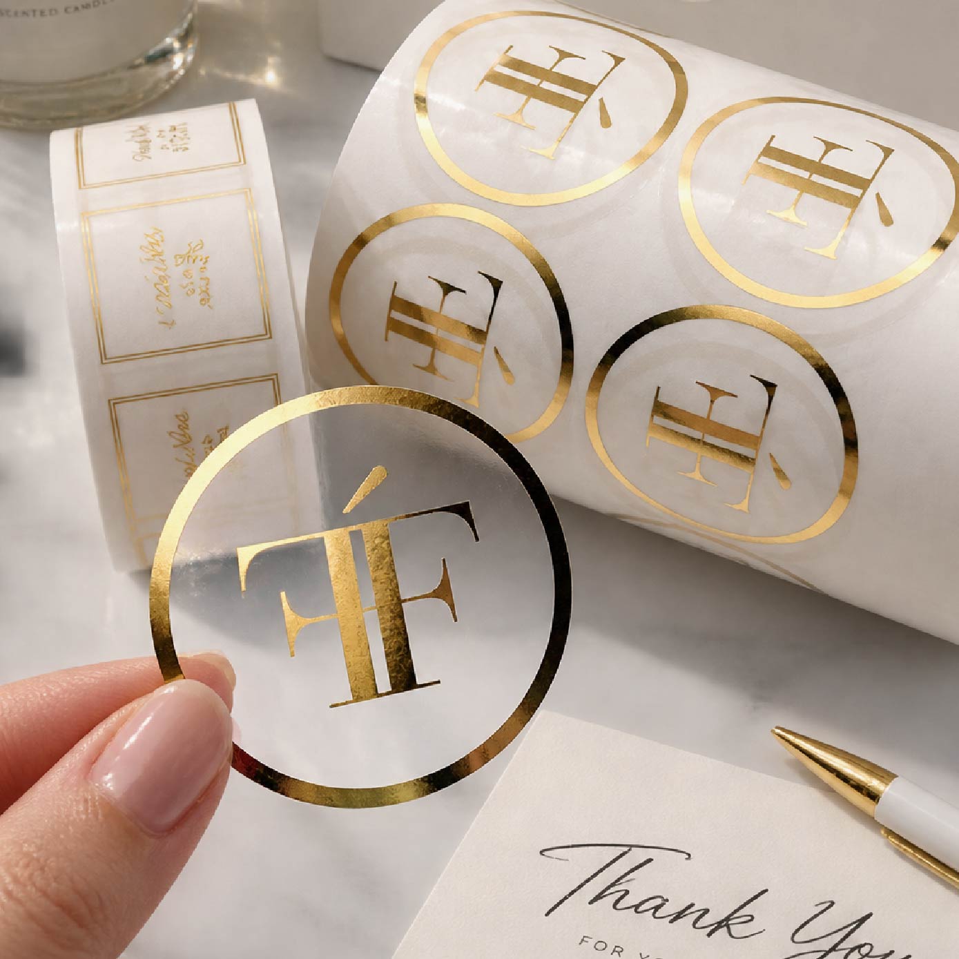 Transparent Sealing Label